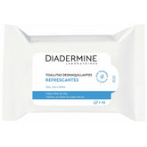 Lingettes démaquillantes Diadermine   Peau normale Rafraîchissant (25 Unités)